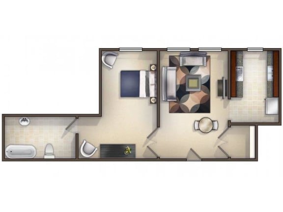 Floor Plan  Floor Plan 1 Bdr