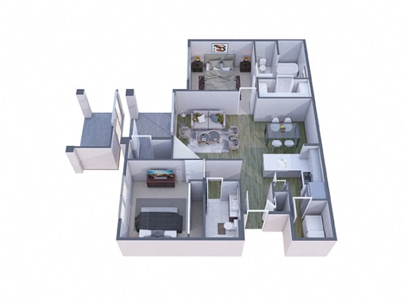 Floor Plan  Kota North Scottsdale Floor Plan B1