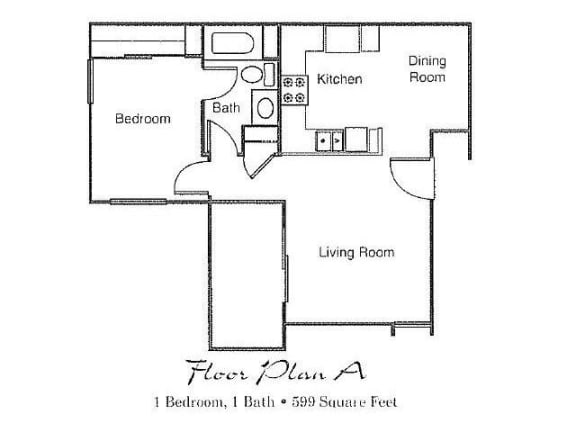 Floor Plan  Floor Plan 1 Bdr