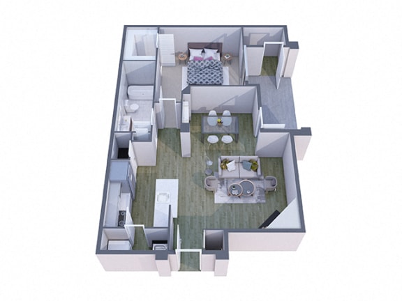 Kota North Scottsdale A2 - Floor Plan