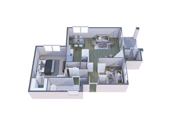 Kota North Scottsdale A3 - Floor Plan