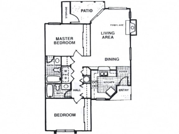 Two bedroom apartment at Fisherman's Landing in Ormond Beach, FL
