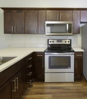 Fully Equipped Kitchen with Energy Efficient Appliances