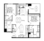 1 bed 1 bath G at Purl Apartments, California, 92108