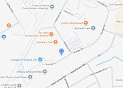 Thumbnail 3 of 3 - A map shows a section of Culigan of Ottawa, ON with a green highlighted area.