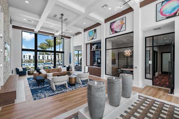 Lobby at Altis Blue Lake, Lake Worth, 33467