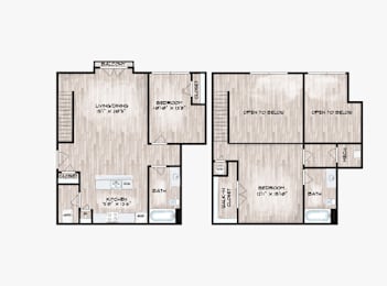 Floor Plan Townhouse C