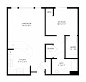 The Brook Floorplan at Waterstone Place, Minnesota