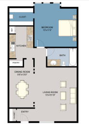 Floor Plan  1C