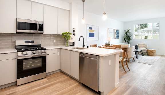 Kitchen Appliances at The Reserve La Mirada, California