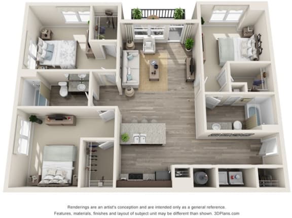 Basalt FloorPlan at Whetstone Flats, Nashville, 37211