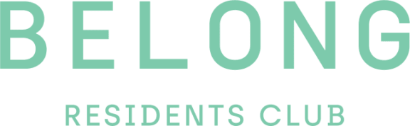 the logo for the belconnen residents club