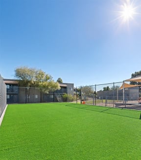 Outdoor soccer field at Tanque Verde