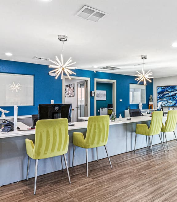 Leasing office at Bridges on Tropicana