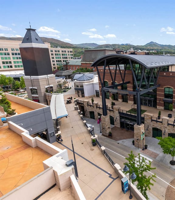 View from the roof at Altitude on 5th