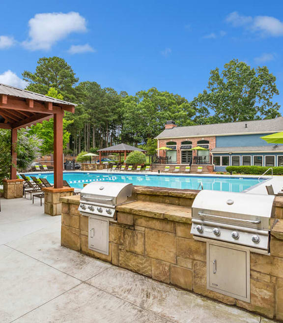 Outdoor BBQ grills