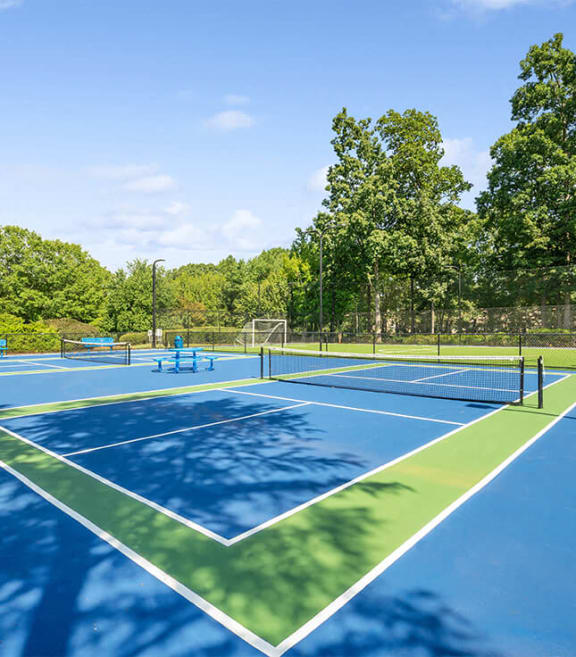 Tennis courts