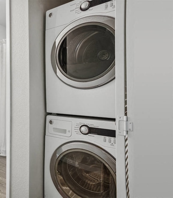 Washer and dryer