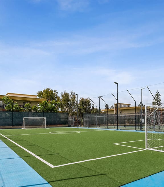 Community soccer field