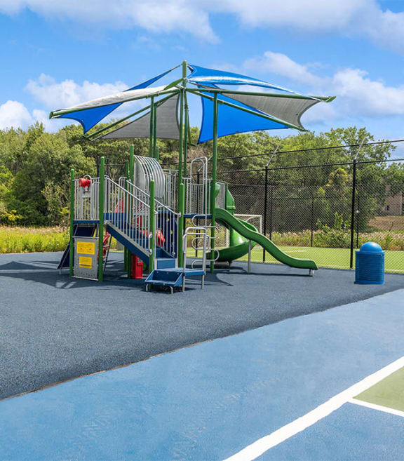 Community playground at Elevate on Parkway Apartments