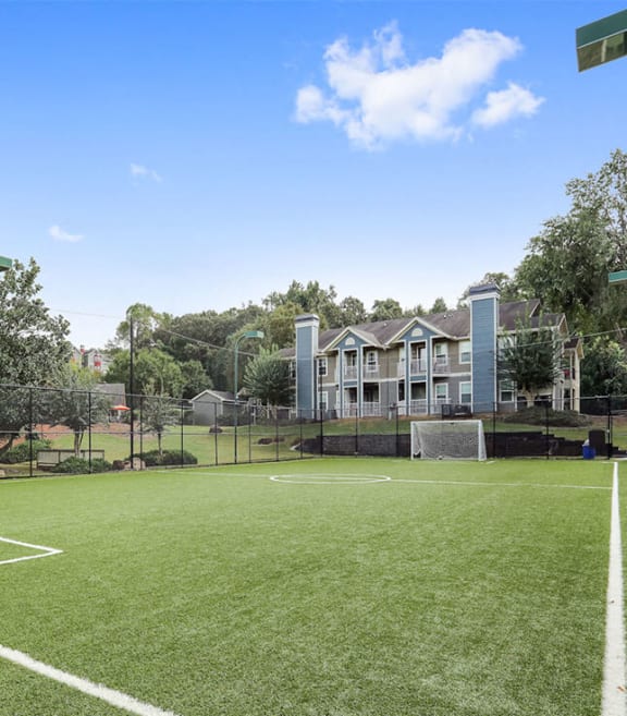 Community soccer field
