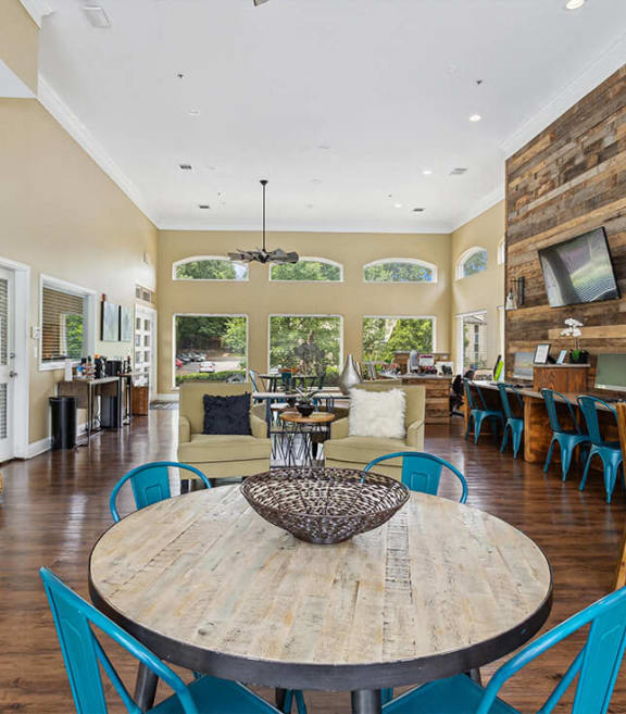 Community clubhouse and business center.
