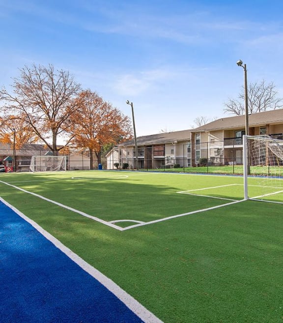 Community soccer field