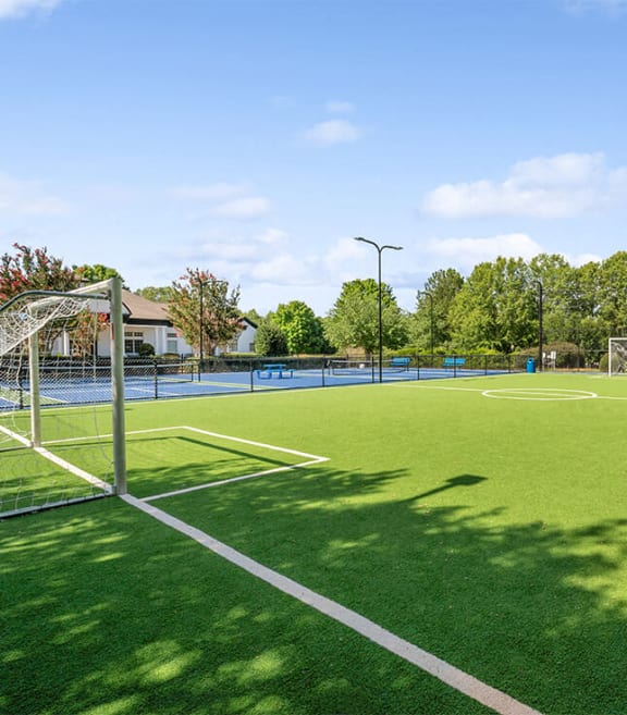 Community soccer field