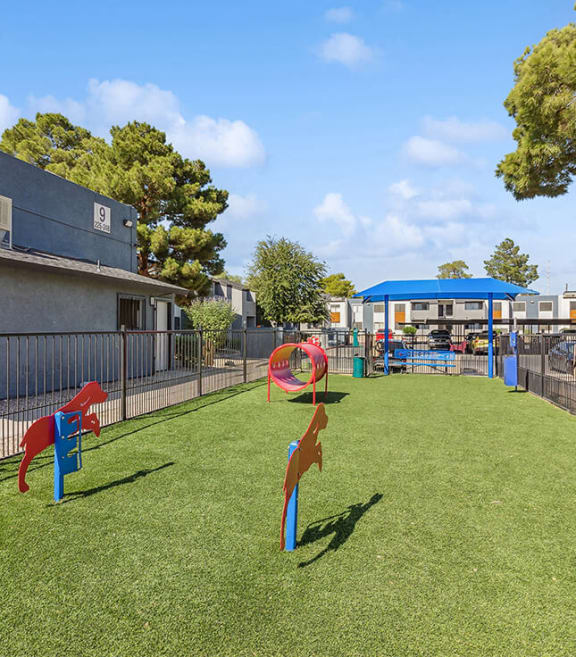 Community dog park