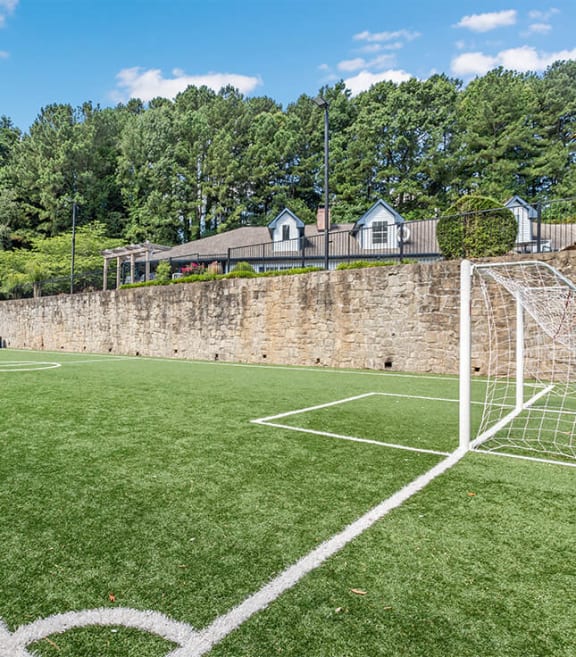 Community soccer field