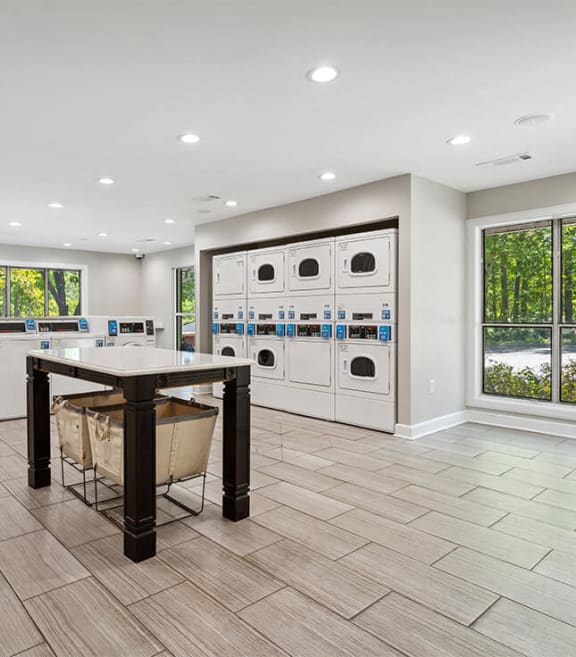Laundry center at Dunwoody Village