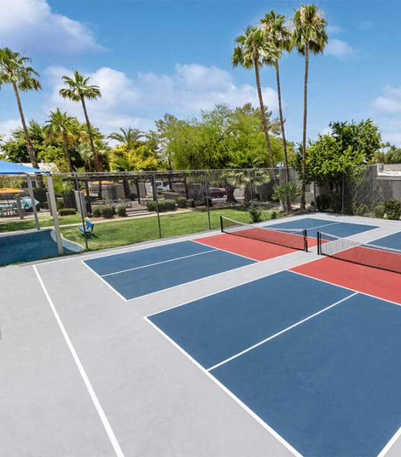 Tennis courts