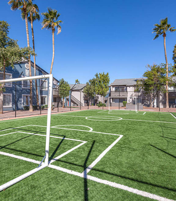 Community soccer field