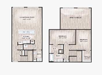  Floor Plan Townhouse D