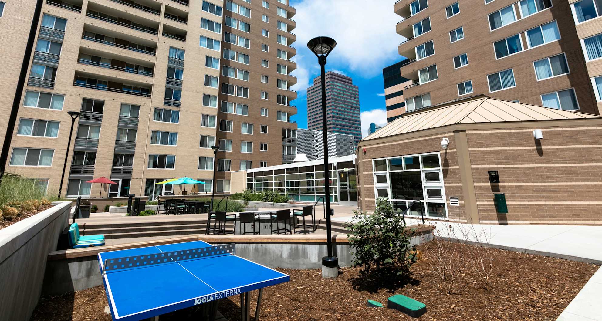 Roof deck at 300 East 17th Apartments (7 of 8)