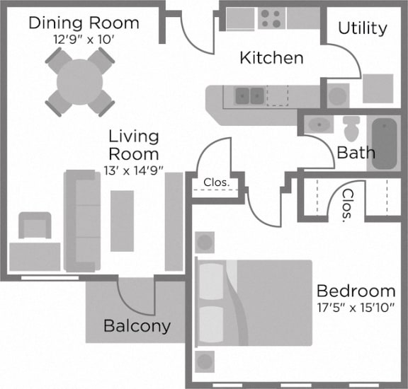 Devou Floor Plan at Roebling Row, Kentucky, 41011-1720