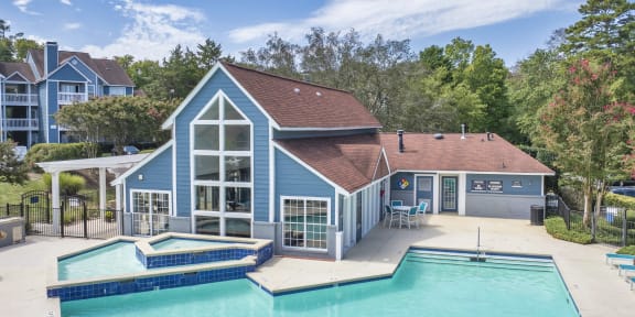 take a dip in our resort style pool