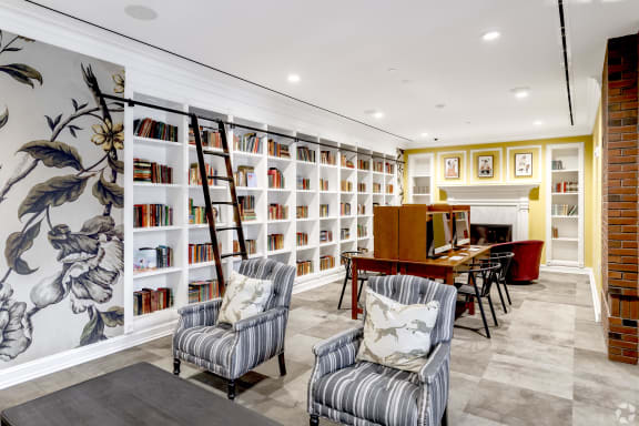 Library Area at Park Kennedy, Washington, DC, 20003