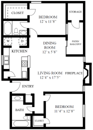 two bedroom apartments near domain austin
