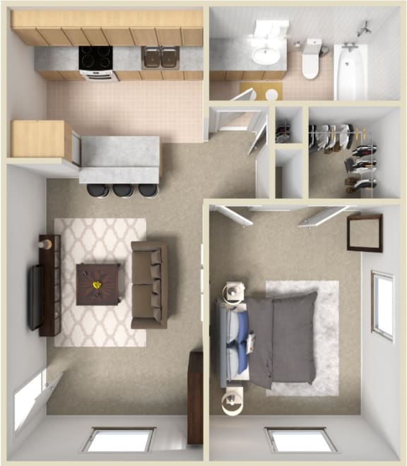 1 Bedroom Apartment at The 95 Apartments, Nevada
