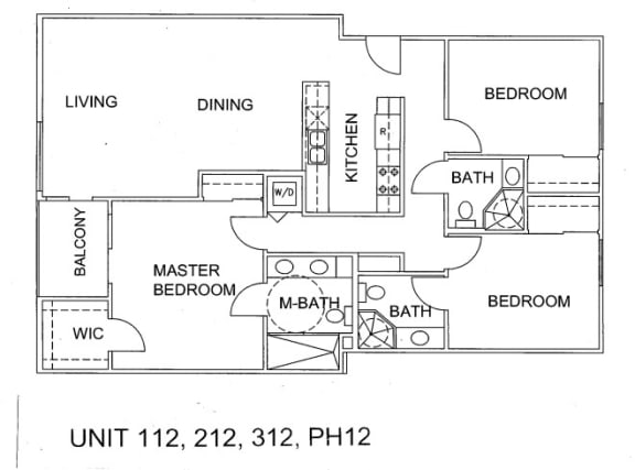 Units 112, 212, 312, PH12
