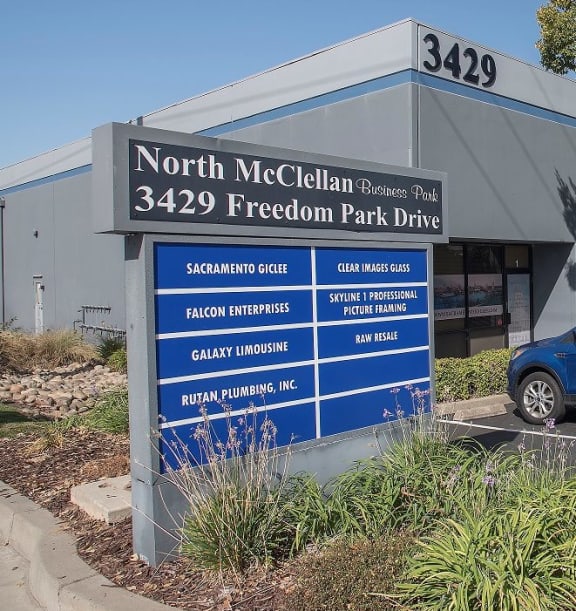 North McClellan Business Park directory