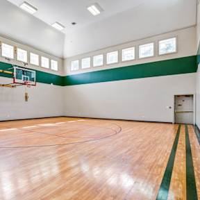 Basketball court at The Henry, Pomona
