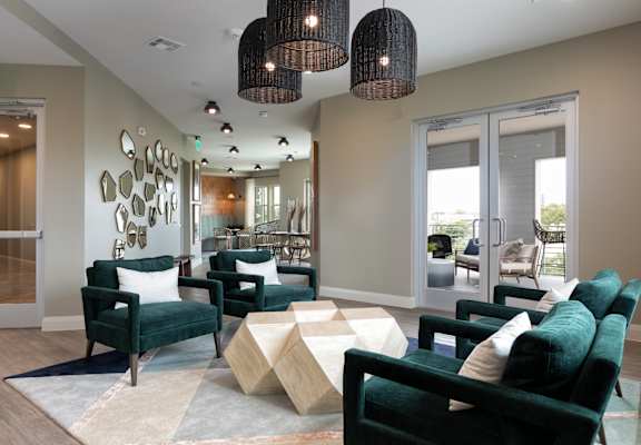 Stylish Interior Decor at The Flats at West Alabama, Houston