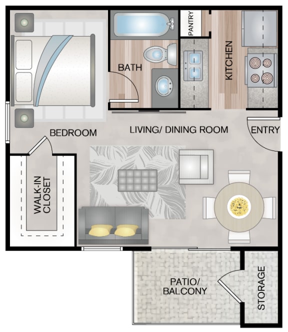 Matisse floor plan layout