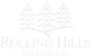 a logo for rolling hills apartments apartments