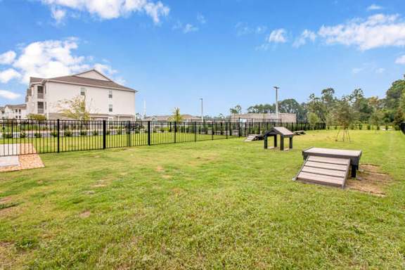 Dog park at Watermark at Urban Blu, Panama City Beach, Florida