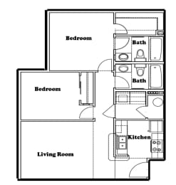 Floor Plan  Irving (Affordable)
