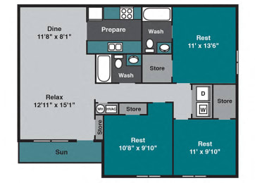 Birch Floor Plan