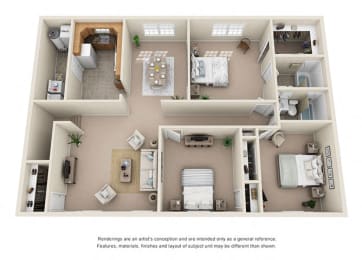 Hawthorne-III Floor Plan